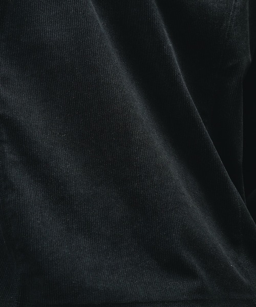 ANDER HUNK（アンダーハンク）の「Henry neck Short Rib LS / ヘンリーネックショートリブロングスリーブ（Tシャツ/カットソー・メンズ・レッド系その他/ブラック・LARGE/MEDIUM）」の17枚目の写真