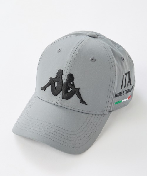 Kappa（カッパ）の「柄キャップ（キャップ・メンズ・ブラック/ホワイト/グレー・FREE）」の3枚目の写真