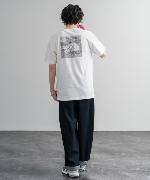 THE NORTH FACE（ザノースフェイス）の「THE NORTH FACE ザ・ノースフェイス M BOX NSE CELEBRATION バックプリント半袖Tシャツ（Tシャツ/カットソー・メンズ・ホワイト/グレー/ブラック・M/XL/L/S）」の8枚目の写真