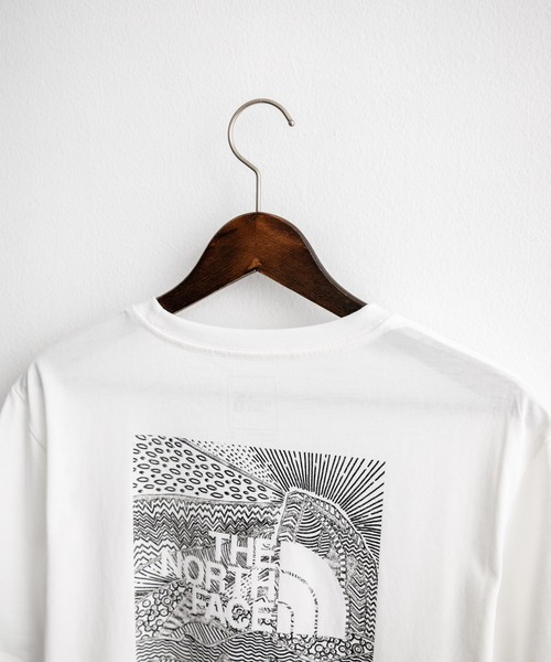 THE NORTH FACE（ザノースフェイス）の「THE NORTH FACE ザ・ノースフェイス M BOX NSE CELEBRATION バックプリント半袖Tシャツ（Tシャツ/カットソー・メンズ・ホワイト/グレー/ブラック・M/XL/L/S）」の16枚目の写真