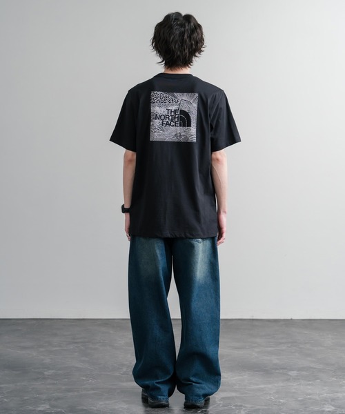 THE NORTH FACE（ザノースフェイス）の「THE NORTH FACE ザ・ノースフェイス M BOX NSE CELEBRATION バックプリント半袖Tシャツ（Tシャツ/カットソー・メンズ・ホワイト/グレー/ブラック・M/XL/L/S）」の22枚目の写真