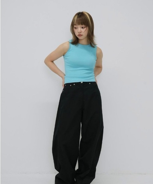 Enewd nina（エニュードニーナ）の「color rib tank top（タンクトップ・レディース・レッド/ブルー/アイボリー・FREE）」の15枚目の写真