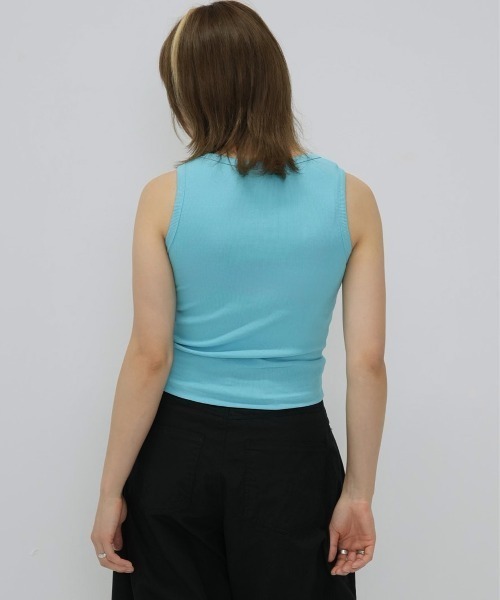 Enewd nina（エニュードニーナ）の「color rib tank top（タンクトップ・レディース・レッド/ブルー/アイボリー・FREE）」の13枚目の写真
