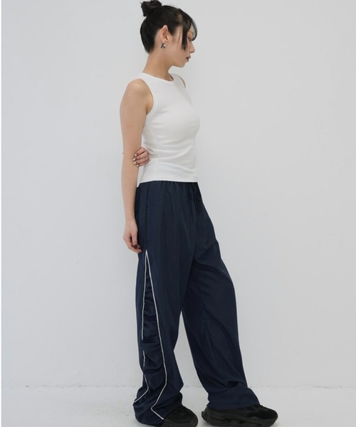 Enewd nina（エニュードニーナ）の「color rib tank top（タンクトップ・レディース・レッド/ブルー/アイボリー・FREE）」の10枚目の写真