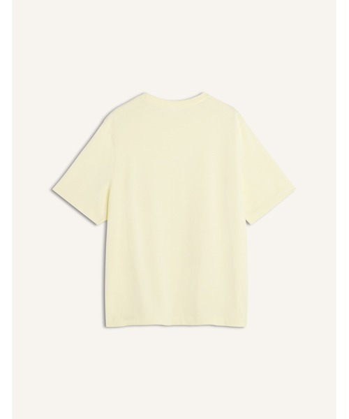 Maison Kitsune(メゾンキツネ)の「ALBUM LOGO COMFORT TEE-SHIRT(Tシャツ/カットソー・レディース・ライトイエロー・M/S/XS)」の2枚目の写真