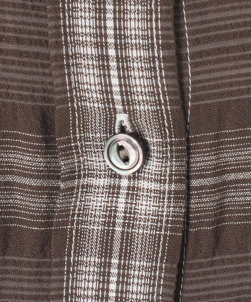 Deuxieme Classe(ドゥーズィエムクラス)の「追加 Deveaux Check Wash シャツ(シャツ/ブラウス・レディース・ブラウン・FREE)」の14枚目の写真