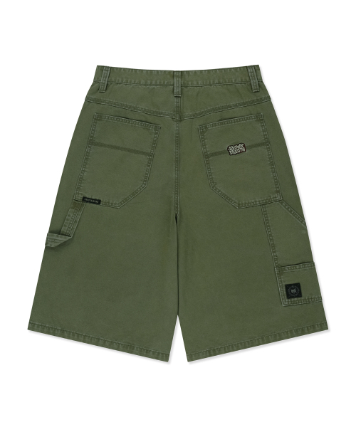 BROWNBREATH(ブラウンブレス)の「CARPENTER PIGMENT SHORTS - KHAKI(その他パンツ・レディース・その他・SMALL/MEDIUM/LARGE/X-LARGE)」の2枚目の写真