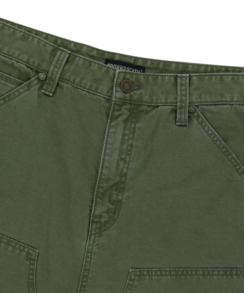 BROWNBREATH(ブラウンブレス)の「CARPENTER PIGMENT SHORTS - KHAKI(その他パンツ・レディース・その他・SMALL/MEDIUM/LARGE/X-LARGE)」の3枚目の写真