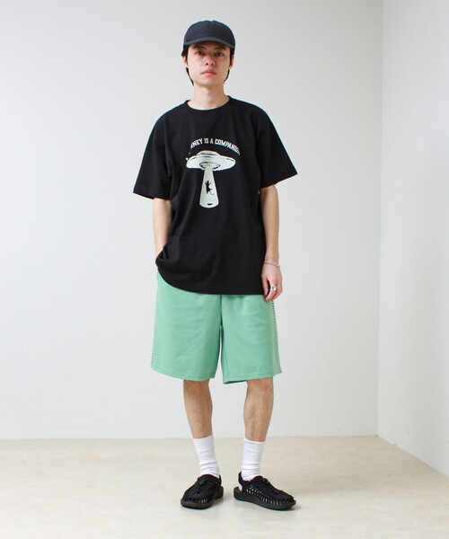 GLOSTER(グロスター)の「【ABDUCTION】T-shirts(Tシャツ/カットソー・メンズ・オフホワイト/イエロー/ブラック・L/M/S)」の5枚目の写真