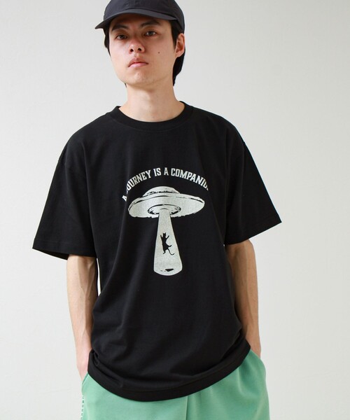 GLOSTER(グロスター)の「【ABDUCTION】T-shirts(Tシャツ/カットソー・メンズ・オフホワイト/イエロー/ブラック・L/M/S)」の13枚目の写真