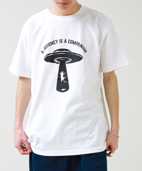 GLOSTER(グロスター)の「【ABDUCTION】T-shirts(Tシャツ/カットソー・メンズ・オフホワイト/イエロー/ブラック・L/M/S)」の16枚目の写真