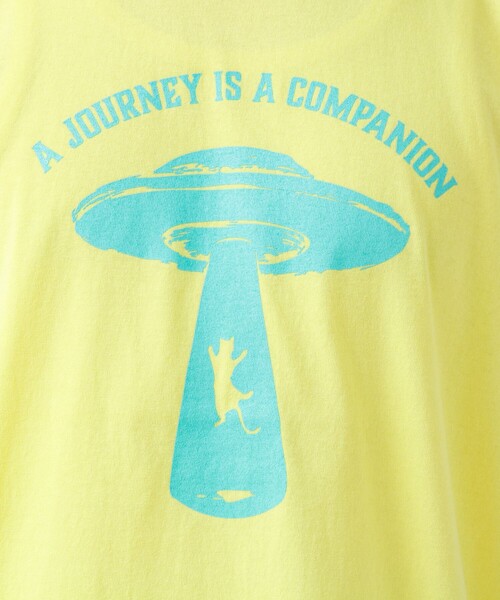 GLOSTER(グロスター)の「【ABDUCTION】T-shirts(Tシャツ/カットソー・メンズ・オフホワイト/イエロー/ブラック・L/M/S)」の18枚目の写真