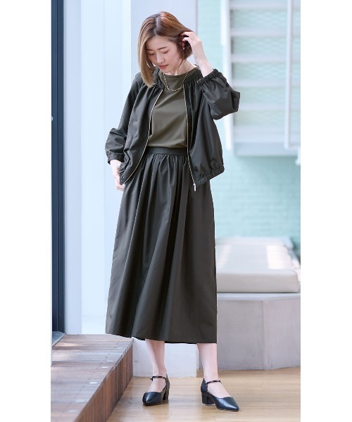 AOYAMA(アオヤマ)の「【ランタンスリーブ】透けないカットソー(Tシャツ/カットソー・レディース・グレー・L/S/M)」の5枚目の写真