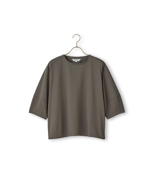 AOYAMA(アオヤマ)の「【ランタンスリーブ】透けないカットソー(Tシャツ/カットソー・レディース・グレー・L/S/M)」の6枚目の写真