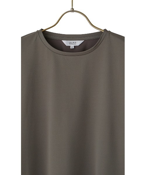 AOYAMA(アオヤマ)の「【ランタンスリーブ】透けないカットソー(Tシャツ/カットソー・レディース・グレー・L/S/M)」の8枚目の写真