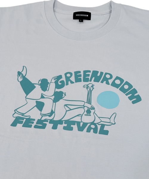 GREENROOM(グリーンルーム)の「【GREENROOM FESTIVAL / グリーンルーム フェスティバル】TY WILLIAMS × GREENROOM FESTIVAL 26 TEE #3(Tシャツ/カットソー・メンズ・ブルー・X-LARGE/LARGE/MEDIUM)」の5枚目の写真