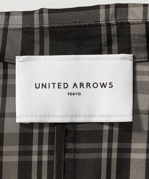 UNITED ARROWS(ユナイテッドアローズ)の「シアー テーラード チェック ジャケット ‐ウォッシャブル‐(テーラードジャケット・レディース・その他1・36/38)」の8枚目の写真