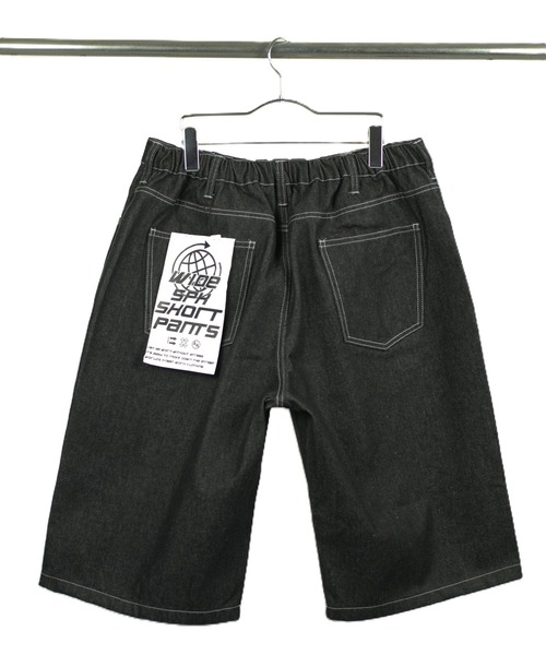 8(eight)(エイト)の「リジットワイドショーツ(デニムパンツ・メンズ・ブラック/ブルー系その他・LARGE/SMALL/MEDIUM)」の4枚目の写真