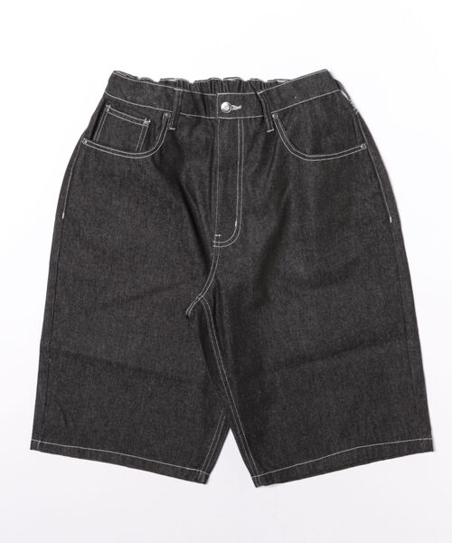 8(eight)(エイト)の「リジットワイドショーツ(デニムパンツ・メンズ・ブラック/ブルー系その他・LARGE/SMALL/MEDIUM)」の10枚目の写真