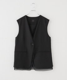 Spick & Span（スピックアンドスパン）の「シアーレイヤードジレ（ベスト）」