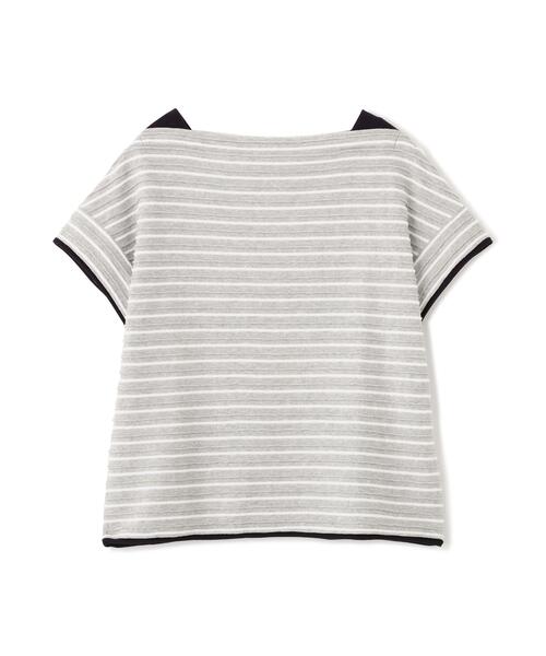 NATIC(ナティック)の「◆≪NATIC×human woman≫ロープボーダーカットソー(Tシャツ/カットソー・レディース・ダークインディゴブルー/チャコールグレー・MEDIUM)」の16枚目の写真