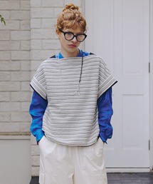NATIC（ナティック）の「◆≪NATIC×human woman≫ロープボーダーカットソー（Tシャツ/カットソー）」