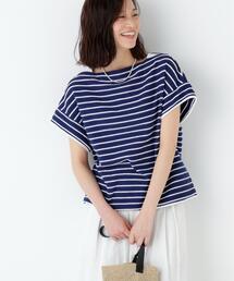 NATIC（ナティック）の「◆≪NATIC×human woman≫ロープボーダーカットソー（Tシャツ/カットソー）」