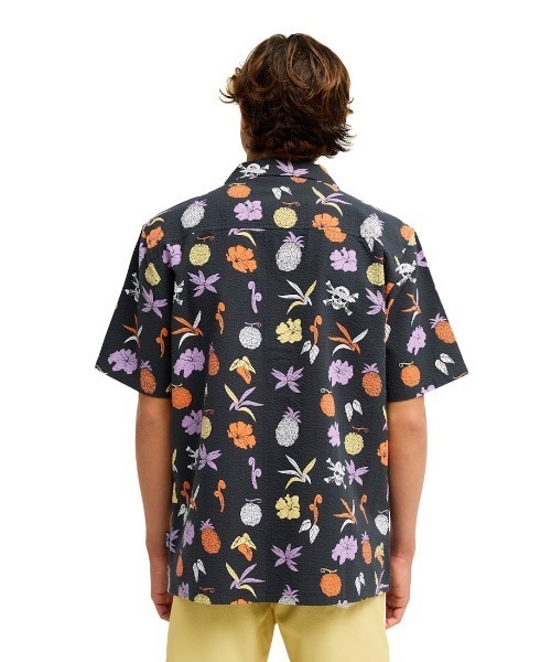 Quiksilver(クイックシルバー)の「クイックシルバー QUIKSILVER OPQS GOMU NO MI SHIRT(シャツ/ブラウス・メンズ・ダークグレー・S/M/L/LL)」の3枚目の写真