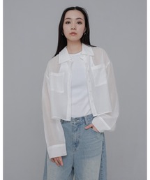 YOOU（ユー）の「STRIPED SHIRT（シャツ/ブラウス）」