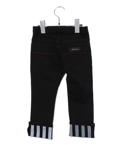 CHUBBYGANG（チャビーギャング）の「ストレッチツイル　カラースキニーパンツ（その他パンツ・キッズ・ホワイト/ブラック/イエロー/グリーン/レッド・110/130/120/100）」の6枚目の写真