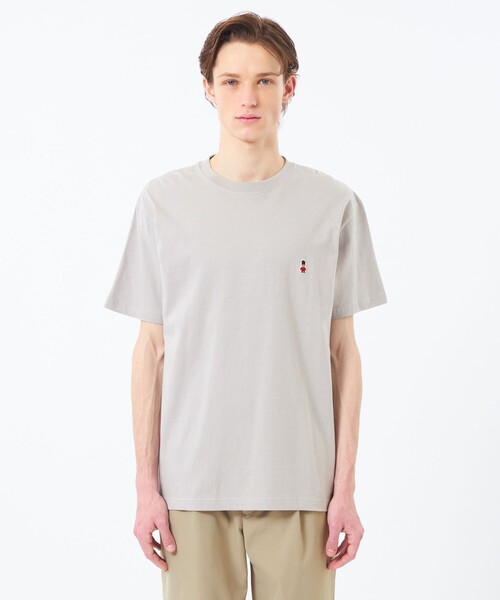 MACKINTOSH PHILOSOPHY(マッキントッシュ フィロソフィー)の「【WEB&一部店舗限定】バッキンガムベア 5.6oz クルーネックワンポイントTシャツ(Tシャツ/カットソー・メンズ・ホワイト/ブラック/グレー系その他2/ブルー・40/42/36/38)」の13枚目の写真