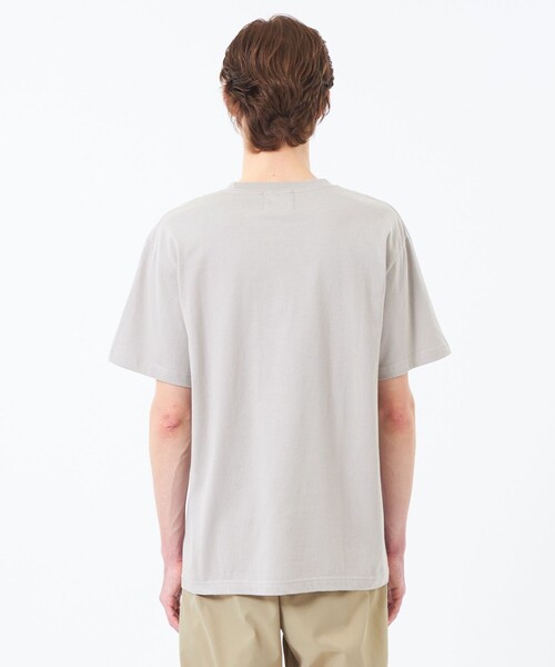 MACKINTOSH PHILOSOPHY(マッキントッシュ フィロソフィー)の「【WEB&一部店舗限定】バッキンガムベア 5.6oz クルーネックワンポイントTシャツ(Tシャツ/カットソー・メンズ・ホワイト/ブラック/グレー系その他2/ブルー・40/42/36/38)」の11枚目の写真