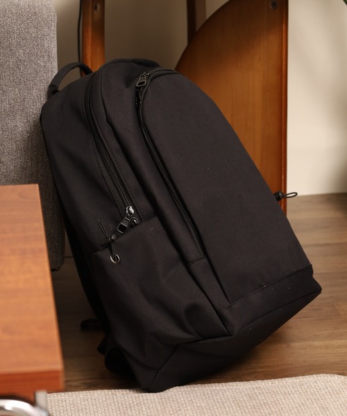 Ree&Mee(リーアンドミー)の「ワイドオープンポケット バックパック PCポケット 通勤 通学 軽量 リュックサック(バックパック/リュック・メンズ・ブラック/グレー/アイボリー・FREE)」の1枚目の写真