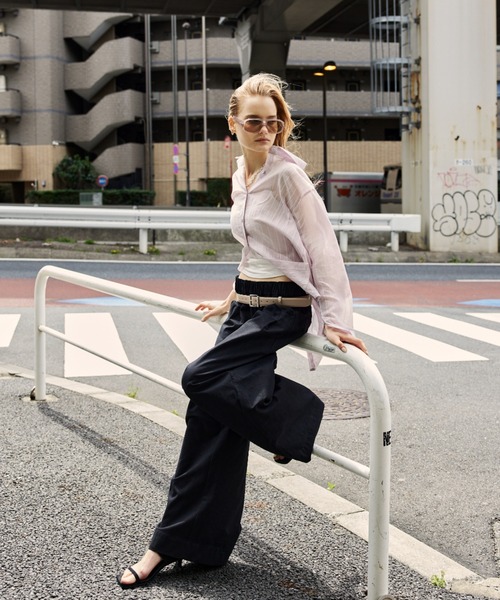 ELTONE（エルトーン）の「コットンツイルイージーパンツ（その他パンツ・レディース・ブラック/ネイビー/ベージュ・MEDIUM/SMALL）」の17枚目の写真