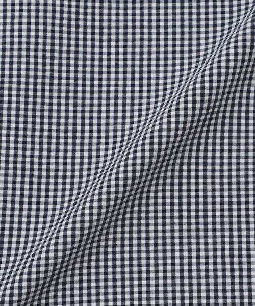 MACKINTOSH PHILOSOPHY（ﾏｯｷﾝﾄｯｼｭ ﾌｨﾛｿﾌｨｰ）の「【WEB&一部店舗限定】スキッパーサッカーブラウス（シャツ/ブラウス・レディース・ブラック/ダークネイビー/ブルー/ネイビー・36/38）」の16枚目の写真