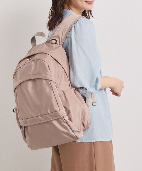 ITS'DEMO(イッツデモ)の「【収納アドバイザー監修】マザー&トリップリュック(バックパック/リュック・レディース・ピンク系/ベージュ/ダークグレー/ブラック・00)」の4枚目の写真