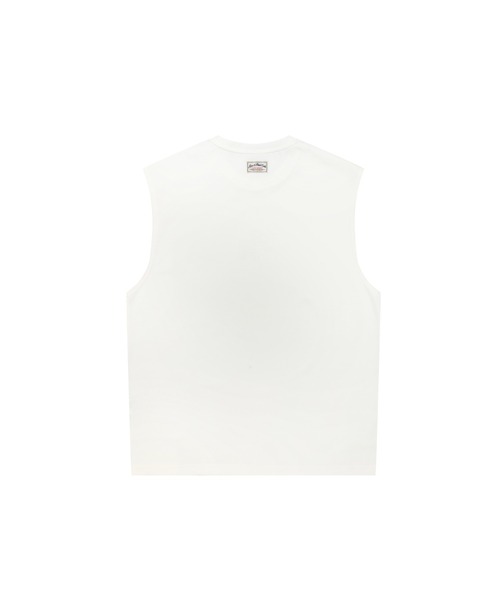 AAPE BY A BATHING APE（エーエイプバイアベイシングエイプ）の「AAPE FANCY MAIN TANKTOP（タンクトップ・メンズ・ピンク/ホワイト/ブラック・LARGE/MEDIUM/X-LARGE/SMALL）」の4枚目の写真