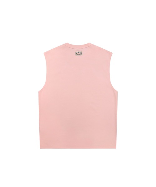 AAPE BY A BATHING APE（エーエイプバイアベイシングエイプ）の「AAPE FANCY MAIN TANKTOP（タンクトップ・メンズ・ピンク/ホワイト/ブラック・LARGE/MEDIUM/X-LARGE/SMALL）」の10枚目の写真