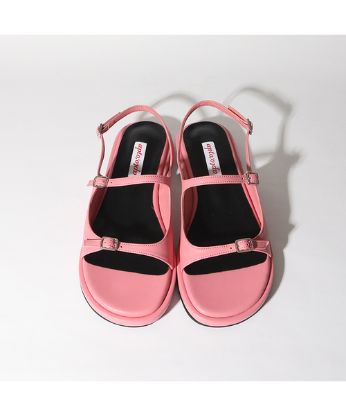 APTO(アプト)の「Bebe ベベ サンダル AGSS003(サンダル・レディース・シルバー/Beige/ブラック/ホワイト/PINK・23cm/23.5cm/24cm/24.5cm/25cm)」の4枚目の写真