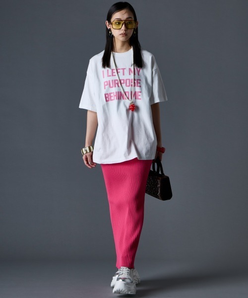 GEVS.(ジェイヴィス)の「綿100%ピグメント染プリントTシャツ<大きいサイズ有>GEVS.(Tシャツ/カットソー・レディース・チャコール/オフホワイト/グリーン系・M/L/LL/3L/4L/5L)」の20枚目の写真