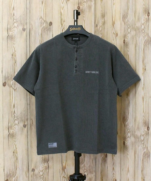 TopIsm（トップイズム）の「TIME TESTED OVER FOUR GENERATIONS EMB. HENLEY T-SHIRT（Tシャツ/カットソー・メンズ・ブラック/ホワイト・XXL/XL/L/M）」の7枚目の写真