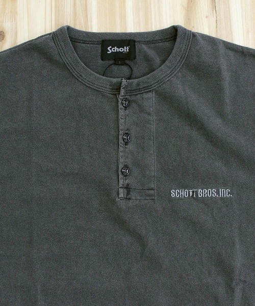 TopIsm（トップイズム）の「TIME TESTED OVER FOUR GENERATIONS EMB. HENLEY T-SHIRT（Tシャツ/カットソー・メンズ・ブラック/ホワイト・XXL/XL/L/M）」の11枚目の写真