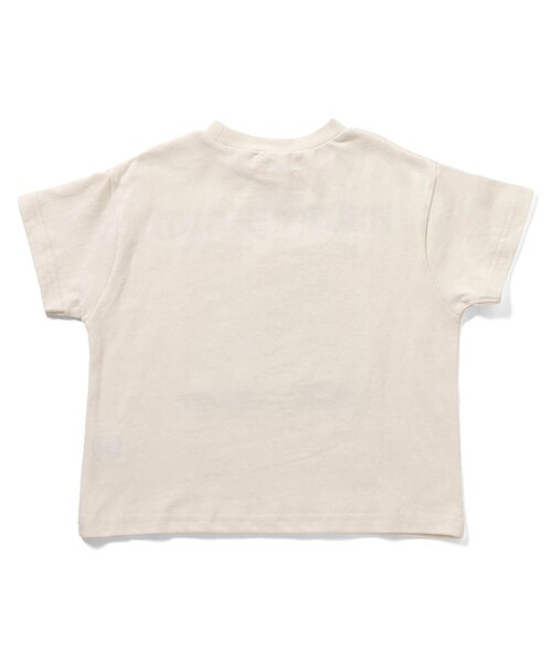 BREEZE(ブリーズ)の「転写プリント半袖Tシャツ(Tシャツ/カットソー・キッズ・オフホワイト/ブラック・90/100/110/120/130/140/150)」の10枚目の写真