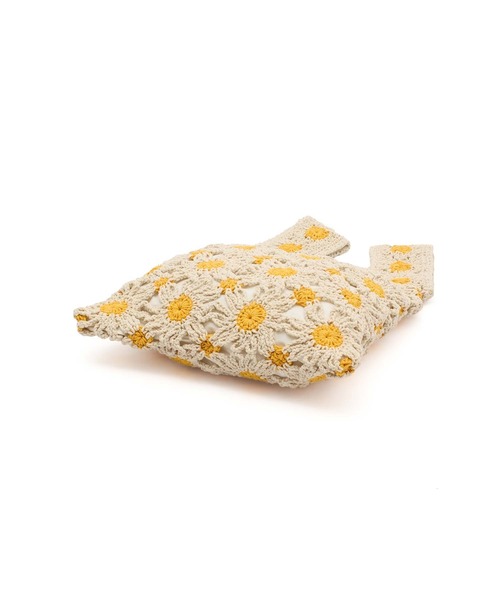 The Bagmati(ザバグマティ)の「(BAGMATI)FLOWER BAG(かごバッグ・レディース・イエロー・ONE SIZE)」の9枚目の写真