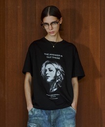 soerte | Cyber Portrait Graphic Tee/サイバーポートレートグラフィックTシャツ(Tシャツ/カットソー)