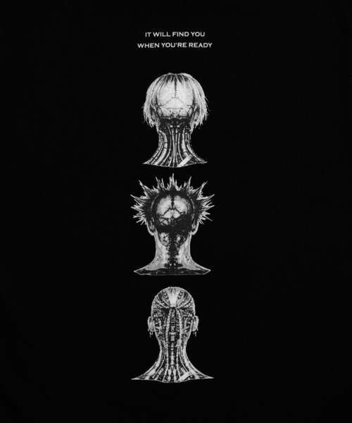 soerte（ソエルテ）の「Cyber Portrait Graphic Tee/サイバーポートレートグラフィックTシャツ（Tシャツ/カットソー・メンズ・ホワイト系その他/ブラック/ホワイト系その他2/ホワイト/ブラック系その他2/ブラック系その他・1/2/3）」の18枚目の写真