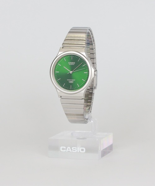 CASIO(カシオ)の「CASIO Collection / MQ-24DA-3AJF(アナログ腕時計・メンズ・グリーン・FREE)」の13枚目の写真