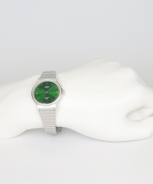 CASIO(カシオ)の「CASIO Collection / MQ-24DA-3AJF(アナログ腕時計・メンズ・グリーン・FREE)」の12枚目の写真