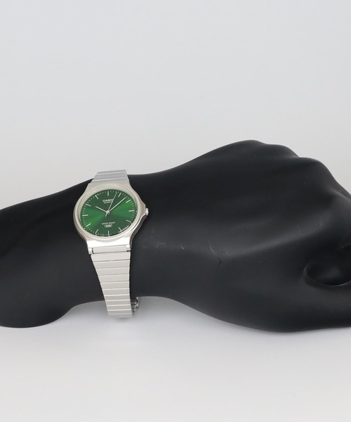 CASIO(カシオ)の「CASIO Collection / MQ-24DA-3AJF(アナログ腕時計・メンズ・グリーン・FREE)」の4枚目の写真