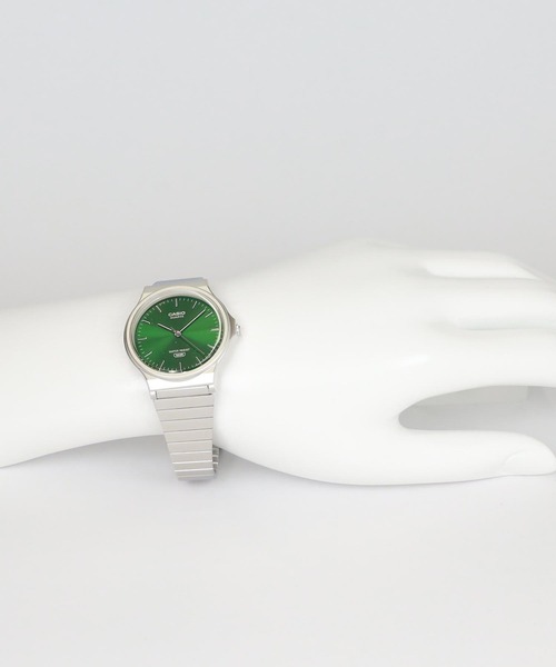 CASIO(カシオ)の「CASIO Collection / MQ-24DA-3AJF(アナログ腕時計・メンズ・グリーン・FREE)」の5枚目の写真